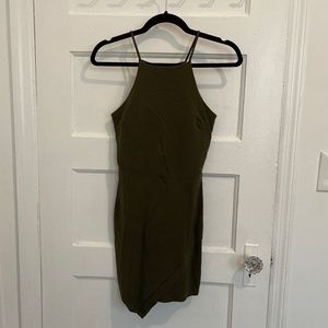 Green Fitted Dress